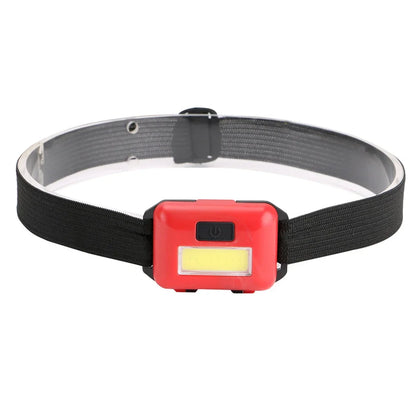 Wasserdichte LED-Stirnlampe mit 3 Leuchtmodi – Kompakte Outdoor-Kopflampe für Camping, Angeln & Wandern